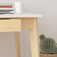 thumbnail image 6 of MONSLIPA Writing Study Table with 2 Drawers, Cumputer Desk for Home Office, White, 47.2"*21.7", 6 of 7