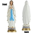 thumbnail image 4 of Jinsinto 8.7" Tall Virgin Mary Statue, Catholic Gift, Blessed Mother Statues, Religious Decor, Small Resin Mary Statue, Suitable for Religious Decoration and Collection and Home Use, 4 of 5
