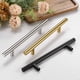 thumbnail image 4 of Uxcell 2-Pack Tiradores de Gabinete, Perillas Modernas de Acero Inoxidable en T de 11.8" [Dorado], 4 of 6