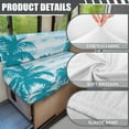 thumbnail image 6 of FOR U DESIGNS Palm Tree Pattern 2 Pack RV Dinette Cushion Covers Breathable Sofa Furniture Protector Replacement Loveseat Sofa Chair Cover Camper Seat Covers Dinette Booth, 6 of 7