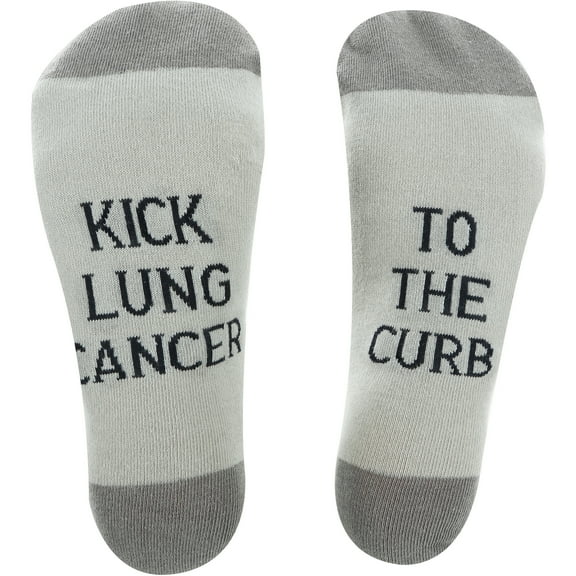 Pavilion Gift Company - Lung Cancer - S/M Unisex Sock
