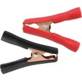 thumbnail image 2 of 10Pcs 100A Insulated Alligator Clips Electrical Heavy Duty Alligator Clamps, Battery Replacement Cable Metal Spring Loaded Jumper Clips for Car Auto Vehicle Boat (Red & Black） Black, 2 of 5