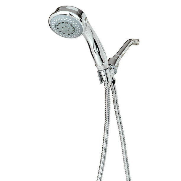 5-Function Handheld Shower Head Set with Multi-Directional Bracket, Arm and  1.5m Flexible Hose 