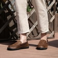 thumbnail image 4 of RockDove Men's Stephen Faux Leather Moc Slipper, 4 of 5