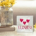 thumbnail image 3 of Easter Block Sign Funny Easter wood box sign desk decor Easter Desk Decor Rustic Oh for Peeps Sake Wooden Sign Easter Eggs Decorations Home Shelf Decor 7 x 7 inches, 3 of 5