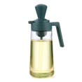 thumbnail image 3 of Glass Oil Bottle with Silicone Brush 2 in 1 Kitchen Utensil for Kitchen Baking, 3 of 7