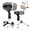 BLACK, variant on XLR Wired Cardioid Instrument Microphone for Tabla - Dynamic Moving Coil, Swivel Mount & Rim Clip Included