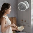thumbnail image 4 of Portable USB Rechargeable Wall Mount Fan With Foldable Design For Living Room Bedroom Kitchen Indoor Use, 4 of 9