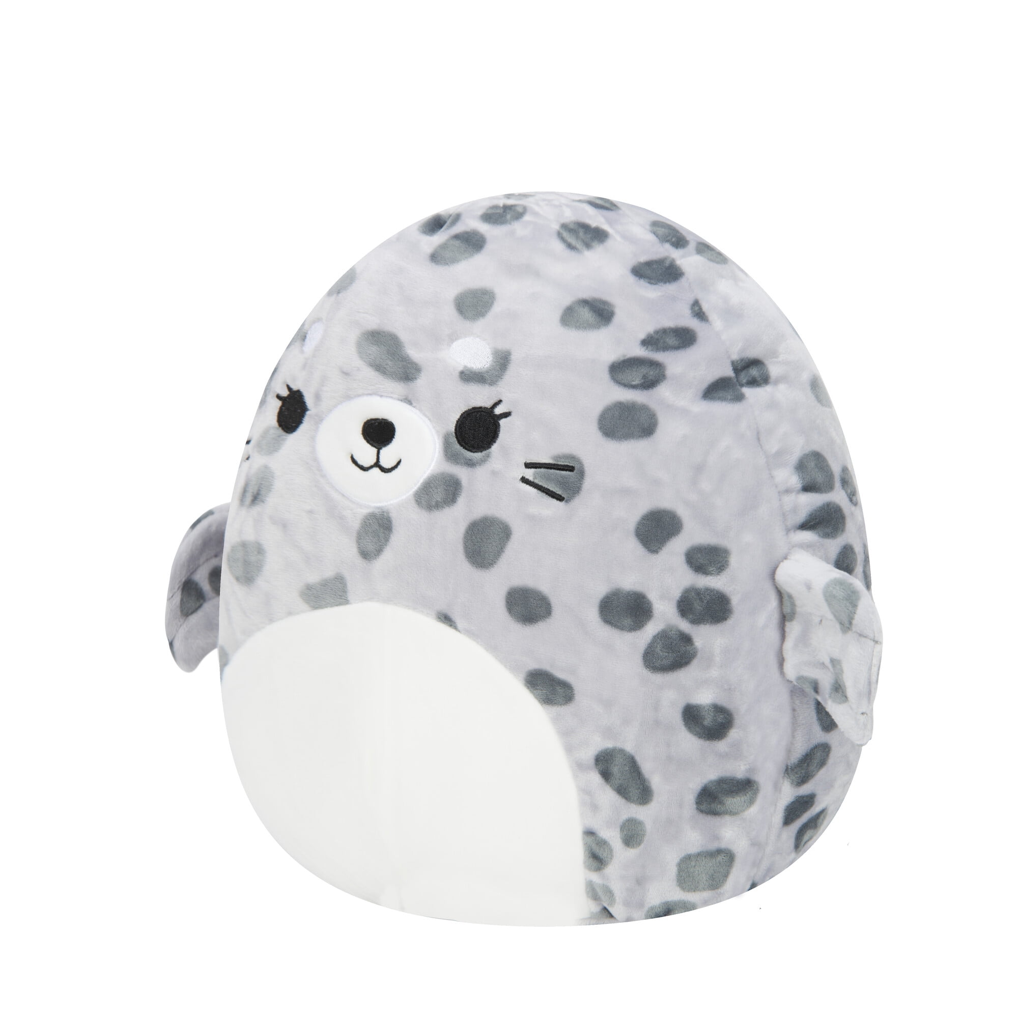 Squishmallows 12 inch Odile the Grey Spotted Seal with White Belly - Child's Ultra Soft Stuffed Plush Toy