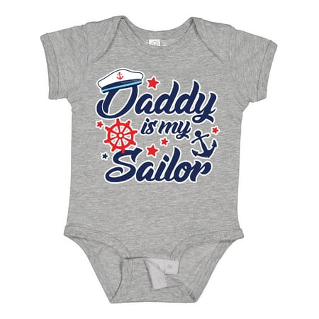 

Inktastic My Daddy is My Sailor Gift Baby Boy or Baby Girl Bodysuit
