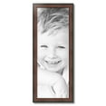 thumbnail image 2 of ArtToFrames 12x33" Honors Mahogany with Black Picture Frame, Brown Wood Poster Frame, with Regular Acrylic and 2 (FBPL-5154), 2 of 7