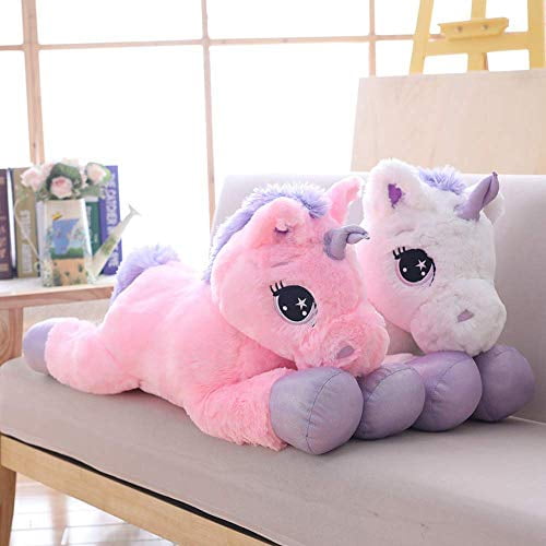 Sofipal Giant Unicorn Stuffed Animal Toys Soft Large Unicorns Plush Pillow Cushion For Birthday Valentines Bedroom