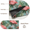 thumbnail image 5 of Pink Flaming Birds Large Area Rugs 5x8 ft Tropical Plant Summer Blue Background Washable Rug Non Slip Indoor Carpet Absorbent Floor Mat for Living Room Bedroom Dining Room, 5 of 9