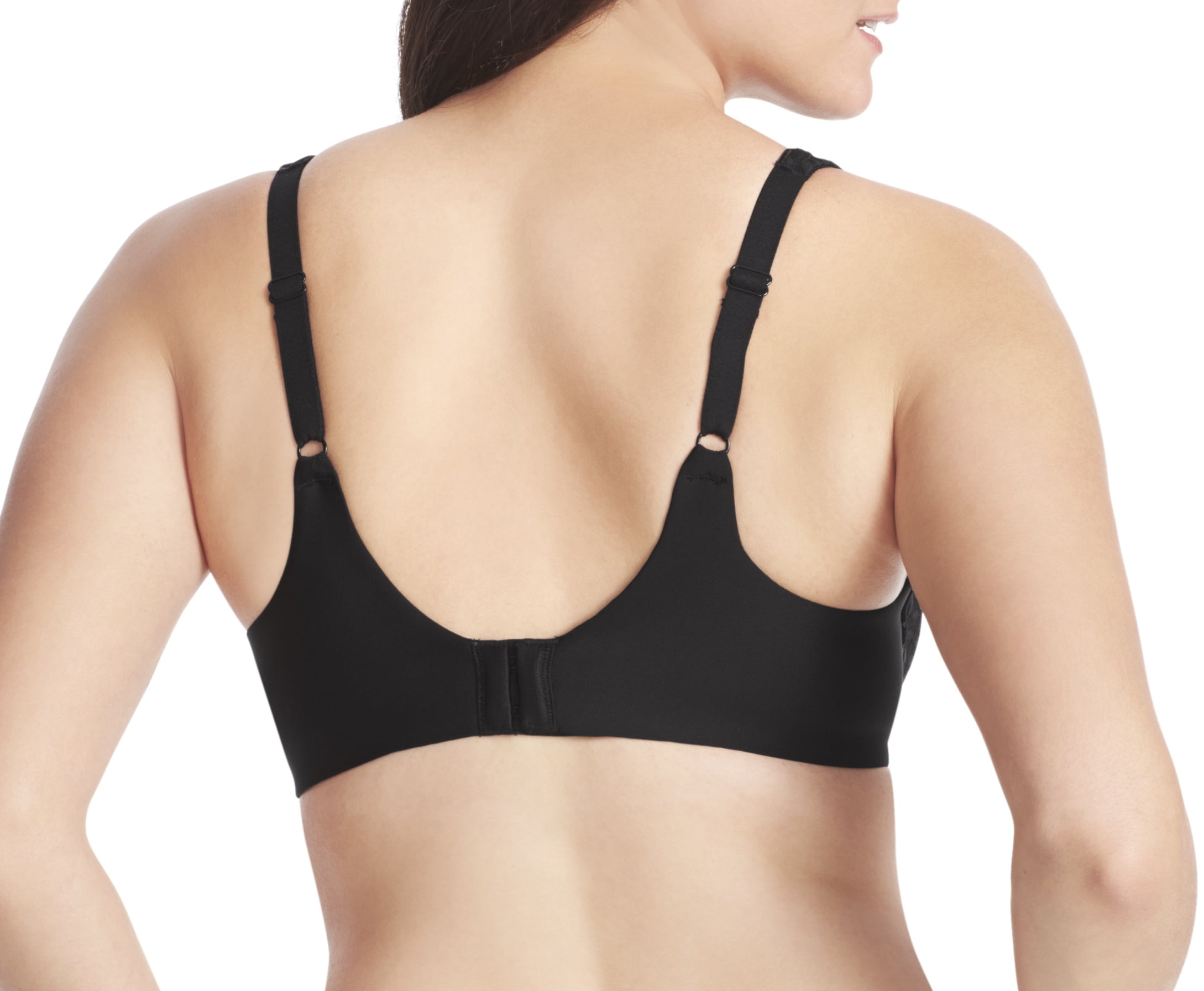 Olga Women's Sheer Leaves Minimizer Bra