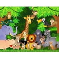 thumbnail image 2 of Animal Wall Mural by Wallmonkeys Peel and Stick Graphic (18 in W x 14 in H) WM139531, 2 of 4