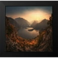 thumbnail image 2 of Matarov, Krasi 20x20 Black Modern Framed Museum Art Print Titled - ***, 2 of 5