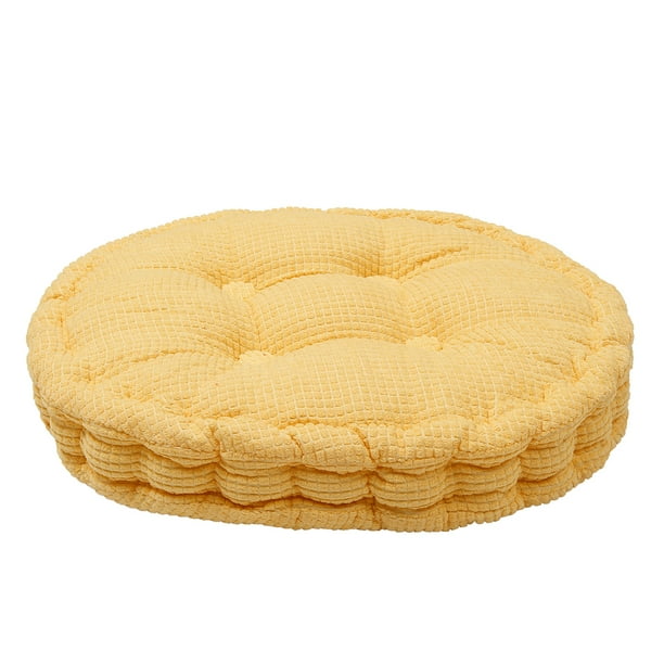 OUSGAR Corduroy Chair Cushion Round Floor Pillows Meditation Pillow
