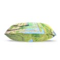 thumbnail image 2 of EREHome Vert Cheval Jeter Taie d'Oreiller Vintage Housse de Coussin 20x30 Pouces, 2 of 4