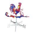 thumbnail image 6 of Colaxi Weathervane Metal Iron Art Multicolor Ornament Weather Vane Garden Decoration Roof Decor for Yard Lawn Garden, 6 of 10