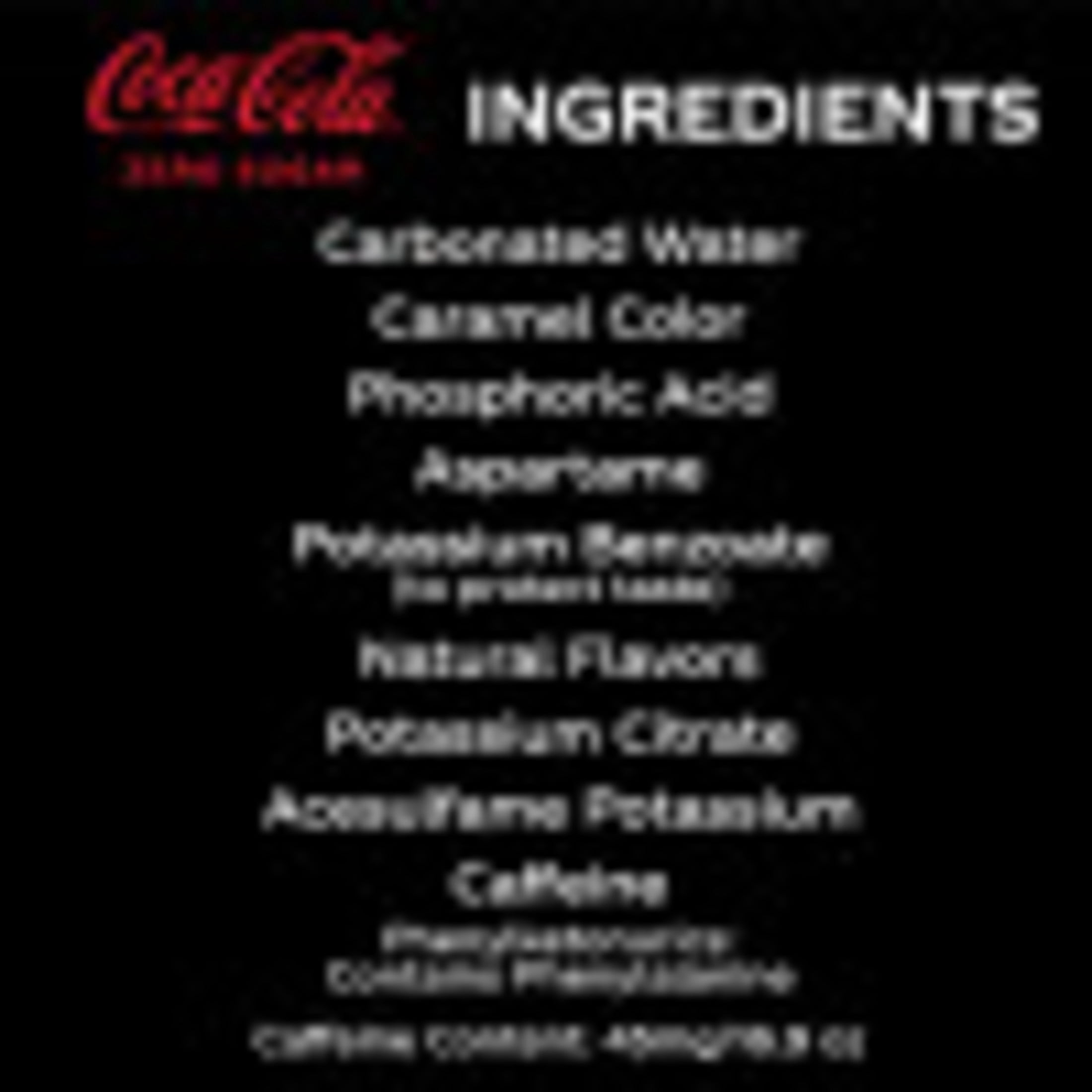 Coca-Cola Zero Sugar Sugar-Free Soda Pop, 16.9 fl oz Bottles, 6 Cans-Pack Of 4