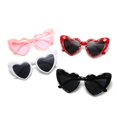 thumbnail image 4 of angular love SUNGLASSES sunscreen peach heart glasses UV400 glitter crystal SUNGLASSES SUNGLASSES, 4 of 7