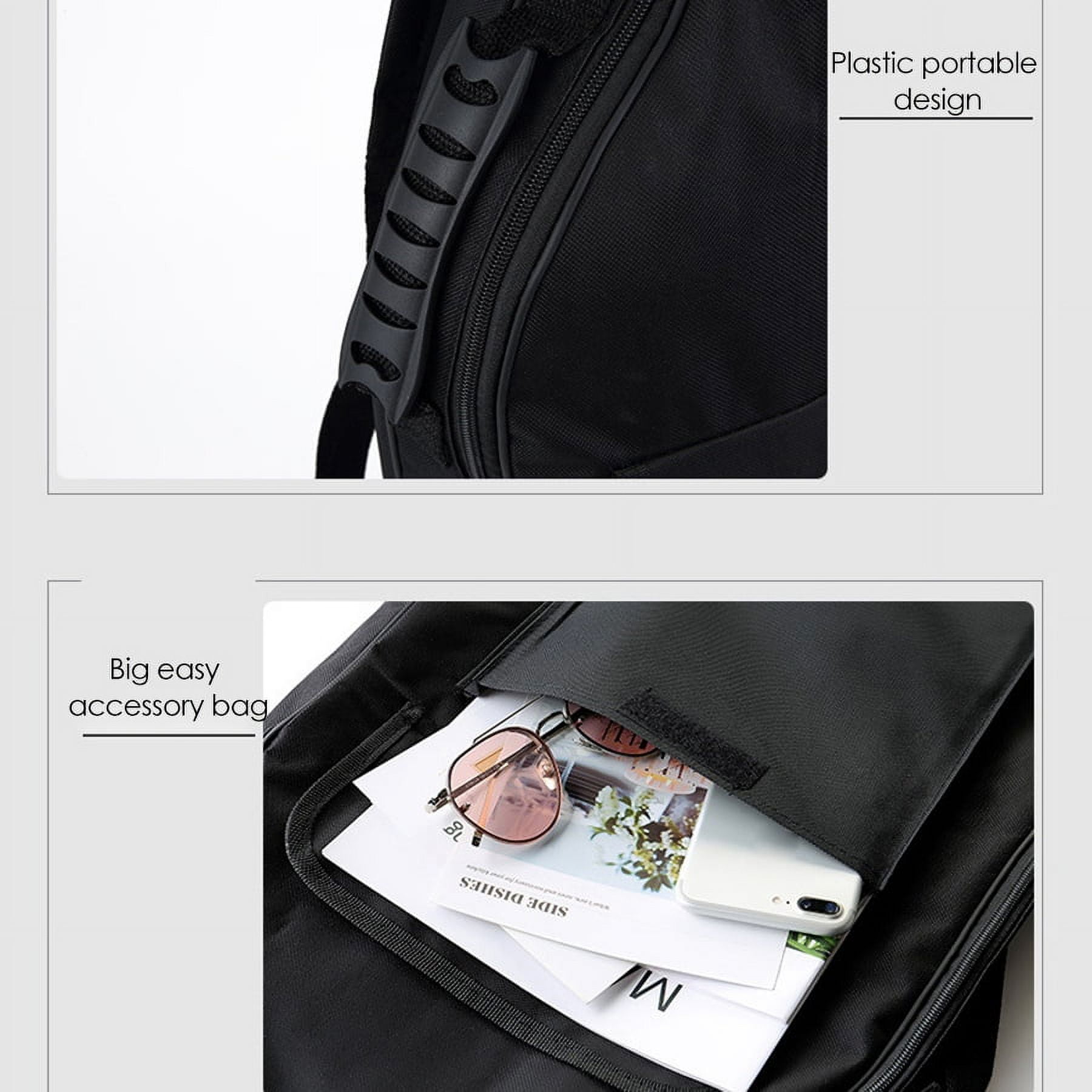 Electric Guitar Bag Gig Bag Backpack Padded Soft Case 5mm Padding Waterproof Backpack