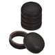 thumbnail image 1 of Deslizadores de muebles, paquete de 8, almohadillas redondas de fieltro formadas de 1 1/4", deslizadores para pisos de madera con alfombra (Negro), 1 of 6