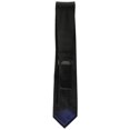thumbnail image 4 of Bruno Piattelli Men's Solid Silk Tie, Black, One Size, 4 of 4