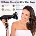 thumbnail image 4 of TOPOST Difusor para Cabello Rizado, Difusor de Secadora para Rizos, 4 of 6