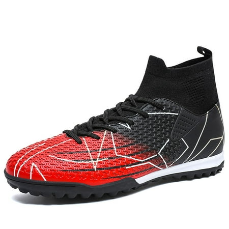 

Men Kids Fashion Soccer Shoes Cleats Team Sports Training TF/FG Turf Lightweight Breathable Anti-slip Football Shoes Outdoor