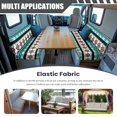 thumbnail image 3 of Uorisanigo RV Dinette Cushion Covers - Replacement Southwestern Aztec Tribal Sofa Furniture Covers for RV Camper - Portable Camper Accessories(1 Bench Cover & 1 Backrest Cover), 3 of 7