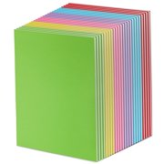 Paper Junkie 24 Pack Blank Books To Write Stories - A4 Colorful Notebooks Bulk - Unlined Travel Journals Scrapbooks for Sketching (8.5x11 in)