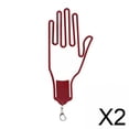 thumbnail image 1 of 2xGuantes De Golf Camilla Secadora Rack Keeper Holder Guantes Marco De Soporte Rojo, 1 of 8