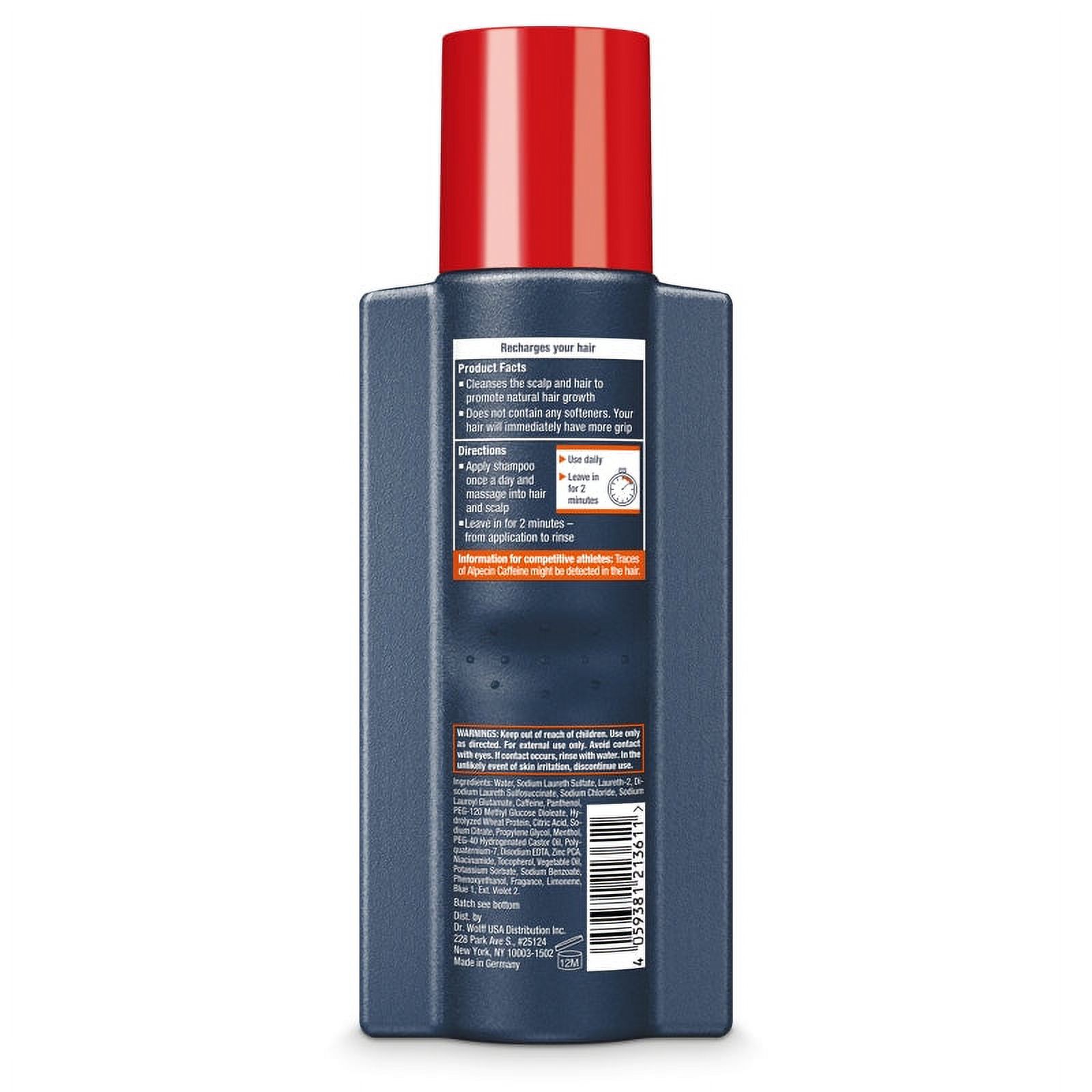 Alpecin Caffeine Shampoo C1 - Cleanses the Scalp to Promote Natural Hair Growth - image 2 of 5