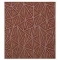 thumbnail image 1 of Furnish My Place Indoor Floor Rug - 10 ft. x 10 ft., Square, Rust, Geometrical Print, Customized Area Rug for Bedrooms, Hallways, Living Rooms, 1 of 5