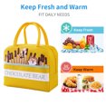 thumbnail image 4 of Bolsa de almuerzo con aislamiento Kawaii, bolsa de almuerzo reutilizable, lonchera de gran capacidad, bolsa aislada portátil, 4 of 5