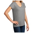 thumbnail image 4 of Yellow Rooster Women's Short Sleeve V-Neck Re-T-Shirts Heathered Navy 4XL, 4 of 6