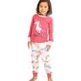 thumbnail image 2 of LazyOne Warm Long-Sleeve PJ Sets for Girls and Boys, Magical Unicorn, Funny Animal Kids' Pajama Sets, 2 of 7