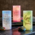 thumbnail image 2 of Pray Bigger Led Candles - Home Decor - 1 Piece, 2 of 2