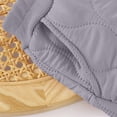 thumbnail image 6 of YUANxueke Boys Girls 2-Piece Fleece Lined Outfits Quilted Pullover Top & Tapered Pants Winter Warm Clothes,Gray,Sizes 0-10, 6 of 8