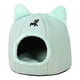 thumbnail image 1 of Casa para gatos resistente al viento, a la intemperie y cálida, ideal para porche, patio y jardín. verde, 1 of 5