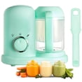 thumbnail image 1 of Procesador de Alimentos Bebe con Vapor y Licuadora de Puré, Fabricante de Alimentos para Bebés 4 en 1, Gran Capacidad, 300W (Verde), 1 of 5