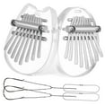 thumbnail image 6 of Raindrops 2 Pcs Mini Thumb Piano For Kids And Adults 8-Note Kalimba Portable Musical Instrument For Beginners Finger Piano For Music Enjoyment, 6 of 8