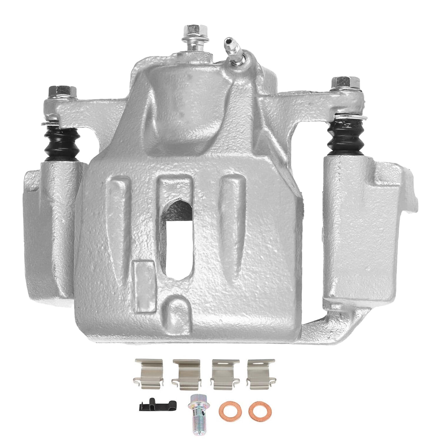 Detroit Axle - 2pc Front Brake Calipers w/Brackets for 2001-2007 Toyota Highlander Driver Passenger Side