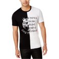 thumbnail image 1 of INC Playera gráfica empalmada para hombre, negra, extragrande, 1 of 1