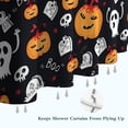 thumbnail image 6 of Classic Halloween Icons Pattern Shower Curtain 72"x84" ,Bathroom Decorative Shower Curtains Set with 12 Hooks,Modern Waterproof Washable Shower Curtain, 6 of 6