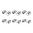 thumbnail image 3 of Threaded Inserts For Metal, 20pcs Threaded Insert Stainless Steel SUS303 Self Tapping Slotted Screw Thread Insert M8 X 15mm, 3 of 7