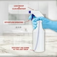 thumbnail image 3 of Empty Plastic Spray Bottle, 16oz, Reusable, Extra Adjustable Sprayer Nozzle, All Purpose (4 Pack), 3 of 4
