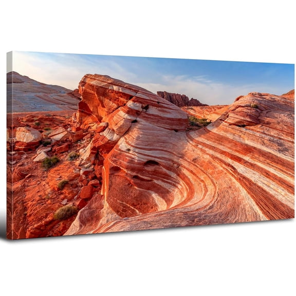 Aaheei Grand Canyon Mountain Wall Art for Living Room Nature Desert Wall Decor Nevada National Parks Picture Canvas Prints Western Art Mountain Landscape Painting Artwork Bedroom Decorations