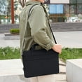 thumbnail image 7 of Blasgw Shoulder Strap Laptop Bag Men's And Women's Portable Shoulder Bag Inner Sleeve Bag 14.1 Inch Fashion Tablet Bag Black Black, 7 of 7